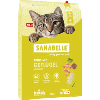 Sanabelle Classic Adult - Gevogelte - 10 kg