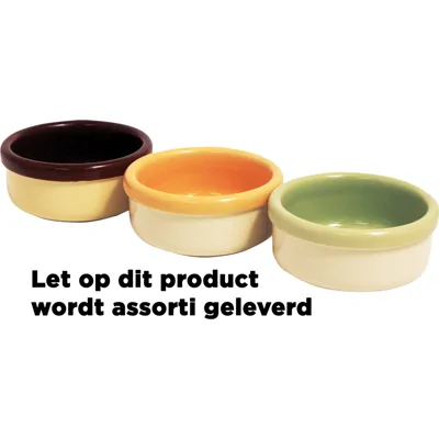 Rosewood Two-Tone Voerbak Hamster - 9 cm