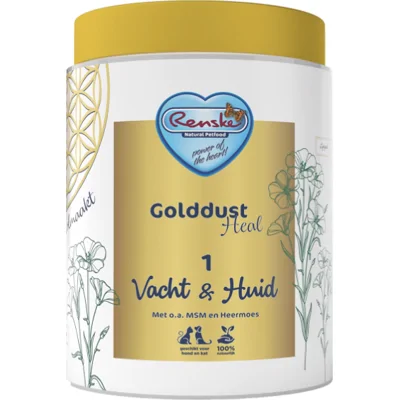 Renske Golddust Heal 1 - Vacht & Huid 500gram