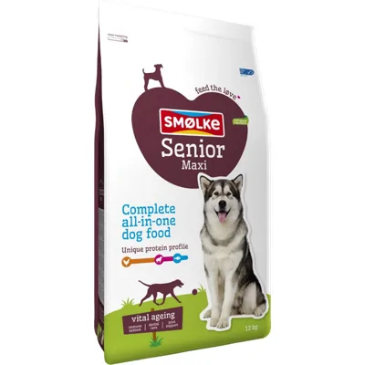 Smølke Senior Maxi hondenvoer 12kg