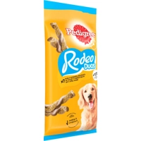 Pedigree Rodeo Duos met kip en speksmaak hondensnack (123 gr) 10 x 123 g