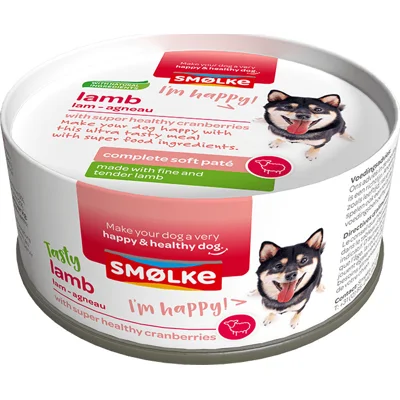Smølke Soft Paté lam hondenvoer 2 x (24 x 125 g)