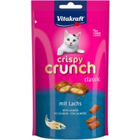 Vitakraft Crispy Crunch Classic met zalm kattensnack (60 g) 2 verpakkingen product name