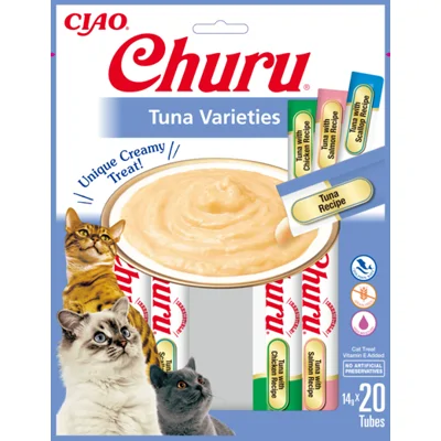 Inaba Ciao Churu multipack met tonijn kattensnack 20 x 14 g