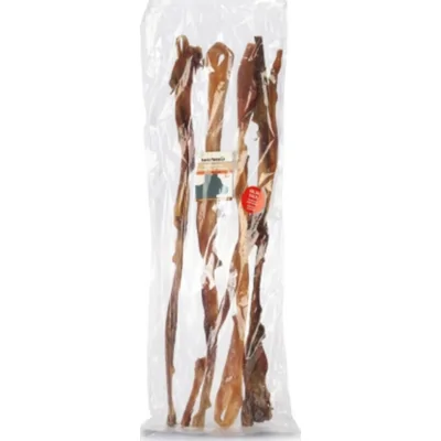 Beeztees Runderkophuid - Hondensnack - Voordeel - 80 cm 5 stuks