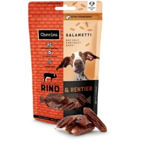Chewies Salametti Hondensnack Rund&Rendier 200 gr product name