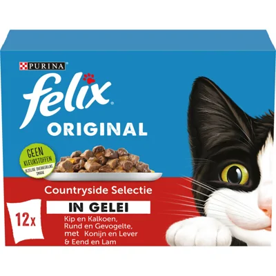 Felix Original Countryside Selectie in Gelei 12 x 85 gr