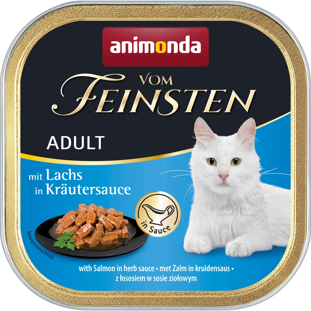 Animonda Vom Feinsten Adult - Graanvrij Zalm - 32 x 100 g