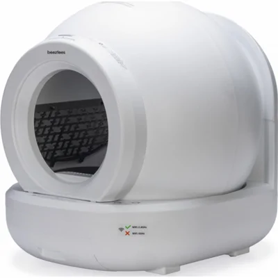 Beeztees Automatische Kattenbak Moeza - Wit