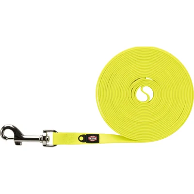 Trixie Easy Life Sleeplijn - M/L - Neon Geel - 5 meter